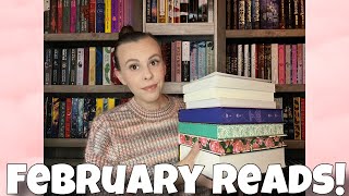 FEBRUARY READING WRAP UP [upl. by Park]