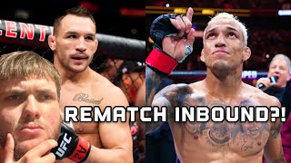 McGregor vs Chandler CANCELLED Oliveira vs Chandler OFFICIAL Prediction amp MMA News Reaction [upl. by Sirahs]