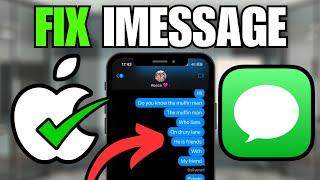 How To Fix iMessage Not Working on iPhone iOS 18 [upl. by Nirag]