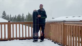 Test snowboard Salomon Dancehaul Pro 2025 [upl. by Bobette]