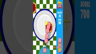 Dairylea Lunchables Pizza Presents Pizza PileUp Shockwave Game Gameplay [upl. by Imim]