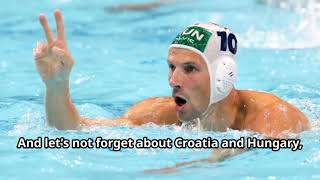 Olympic Water Polo Showdown Can Serbia Hold the Crown [upl. by Morganne]