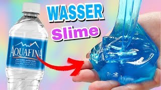 Schleim aus Wasser OHNE KLEBER  Wasser Slime 💦😍I MissNice [upl. by Decrem]