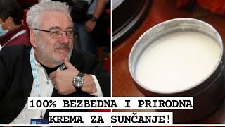 RECEPT BRANIMIRA NESTOROVIĆA ZA DOMAĆU KREMU ZA SUNČANJE Štiti od UV zrakapotpuno je bezbedna [upl. by Homere]