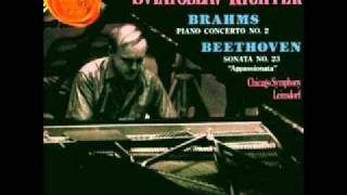 Richter  Chicago  Brahms Piano Concerto No 2 Mvt 3 45 [upl. by Ecirtel]