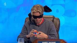 Countdown  Harry Savages Blindfolded Rubiks Cube Solve 11 August 2023 [upl. by Ani356]