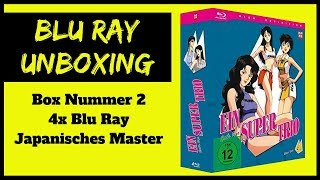 Ein Supertrio Blu Ray Unboxing Deutsch  Box 2  Cats Eye  Zeichentrickserien 90er  Super Trio [upl. by Shaer123]