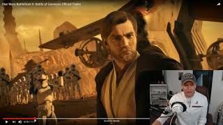 OBIWAN PREQUELS GEONOSIS  BATTLEFRONT 2 TRAILER REACTION [upl. by Layne]