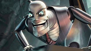 Defeating Ratchet and Madame Gasket Scene  ROBOTS 2005 Movie Clip [upl. by Ylerebmik708]