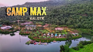 Camp Max kalote  Karjat  Drone Shot  Adventure  2k per person [upl. by Elisabetta]