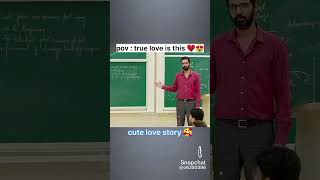 Cute love story movie 😍❤️lovestatus youtubeshorts whatsappstatus love [upl. by Derfiniw302]