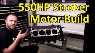 500hp 351W Stroker Build [upl. by Kamillah]