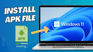 RunInstall APK Files on Windows 11 PC without Emulator [upl. by Wendell693]