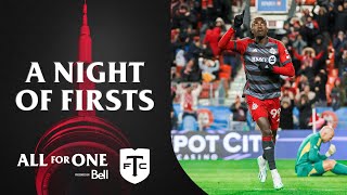 Night of Firsts Spicer and Owusu Score First Goals for TFC  All For One Moment presented by Bell [upl. by Yrot888]