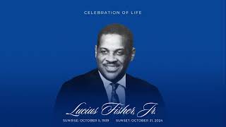 Celebration of Life  Lucius Fisher Jr  The View Church  112224 [upl. by Shriver]