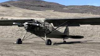 PL9 Stork Homebuilt Fieseler Storch [upl. by Auohc]