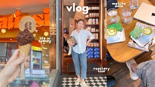 sydney vlog 🍵 matcha date running errands best sandwiches 🥪 life lately jumbo unagi don 🥢 [upl. by Annayk639]