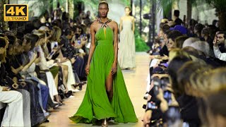 Elie Saab  SpringSummer 2025  Paris Fashion Week  4K [upl. by Arehs659]