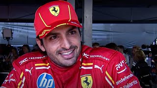 Carlos Sainz Almost perfect day  Qualifying Interview Mexico City GP 2024 [upl. by Mcnally]