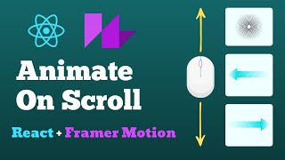 Scroll Reveal Animation in React using Framer Motion [upl. by Ner418]