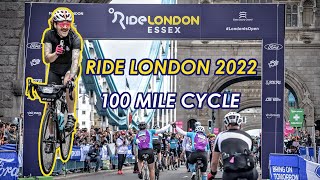 Ride London 2022  100 mile cycle [upl. by Anilrahc648]