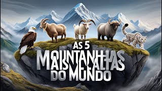 NAS ALTURAS quot As 5 Montanhas Mais Altas do Mundoquot🥶🥶 [upl. by Hehre]