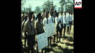 SYND 6 6 74 TREE PLANTING CEREMONY AT NAKURU NATIONAL PARK [upl. by Nylarat]