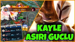 ULTİ ATARSAM OYUN BİTER  KAYLE GAMEPLAY  Wild Rift [upl. by Salvay]