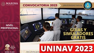 Convocatoria de Ingreso a la Licenciatura UNINAV 2023  Guías de Estudio [upl. by Terchie]