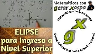 Elipse para Ingreso a Nivel Superior [upl. by Gilemette579]