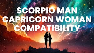 Scorpio Man Capricorn Woman Compatibility Opposites Attracting [upl. by Ahsahs]