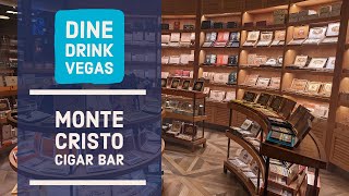 Monte Cristo cigar bar at Caesars Las Vegas [upl. by Ellenehc]