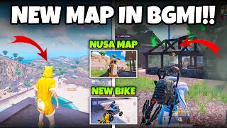 NEW NUSA MAP GAMEPLAY amp FEATURESIN BGMI🔥COMING IN BGMI [upl. by Stockton]