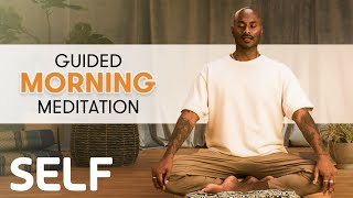 5Minute Guided Meditation Morning Energy  SELF [upl. by Annawot]