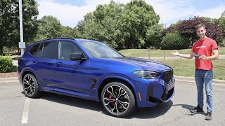 2023 BMW X3 M Competition POV Start Up Exhaust Test Drive Walkaround and Review [upl. by Eldnek]