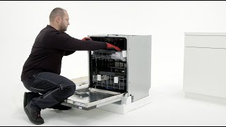 How to install your AEG 60 cm Sliding Door Dishwasher [upl. by Struve808]