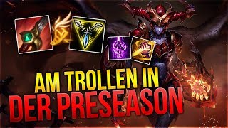 Am Trollen in der Preseason Shyvana Toplane League of Legends Deutsch  German [upl. by Maryanne]