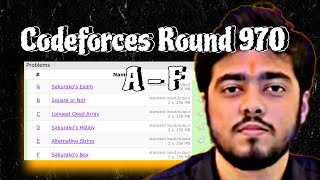 CODEFORCES ROUND 970 Div 3 [upl. by Niabi]