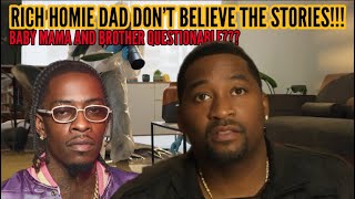 Rich Homie Quans Dad CONFRONTS Baby Mamma amp Brother Reaction gone too soon [upl. by Nidia120]