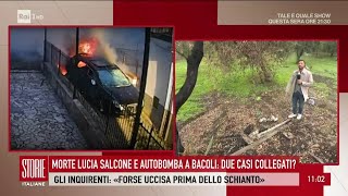 Morte Lucia Salcone e autobomba a Bacoli due casi collegati  Storie italiane 18102024 [upl. by Ymot721]