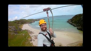 NC500  Zip Line experience Seal watching and the most incredible empty beaches  Durness [upl. by Morissa]