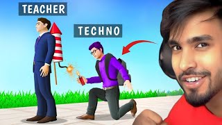 I Trolled My Teacher In School  TECHNO GAMERZ [upl. by Lori363]