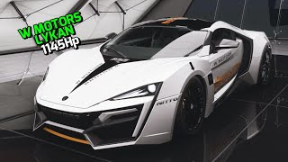 Forza Horizon 5  W Motors Lykan Hypersport Customization amp Top Speed [upl. by Reiche]