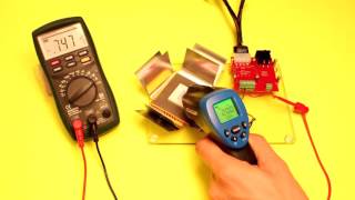 Testing Peltier Cooling Modules with JIGMOD [upl. by Nodyl]