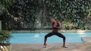 Cardio Workout by Afrovibe™  Glutes Arms and Core standing [upl. by Yreffoeg761]