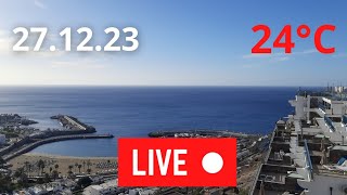 🔴🌞LIVE Weather Puerto Rico Gran Canaria December 27 2023 [upl. by Aikmat754]