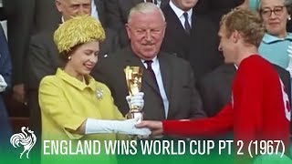 1966 World Cup Final England vs Germany Part 2  Sporting History [upl. by Ahcas]