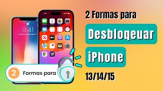 🤖2 Formas Cómo desbloquear iPhone 131415 ProPro Max  2024 🔓 [upl. by Holms]