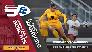 Saddleback College Bobcats Womens Soccer Verses El Camino September 20th [upl. by Eenor989]