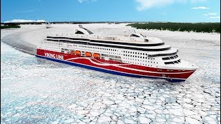 Baltic Sea Christmas Cruise from Turku with Viking Line  Finland Sweden Stockholm  Santa Claus [upl. by Hplodnar]